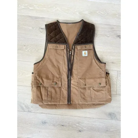 Carhartt | Jackets & Coats | Vintage 8s 90s Carhartt Brown Canvas 